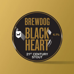 Brewdog Black Heart 21st Century Stout Medallion