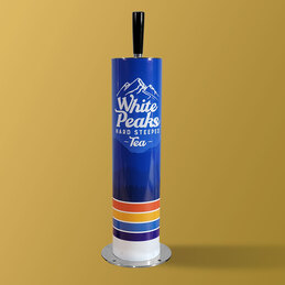 White Peaks Hard Steeped Tea Tower