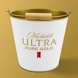 Michelob Ultra Pure Gold Bucket Michelob Ultra Pure Gold Bucket