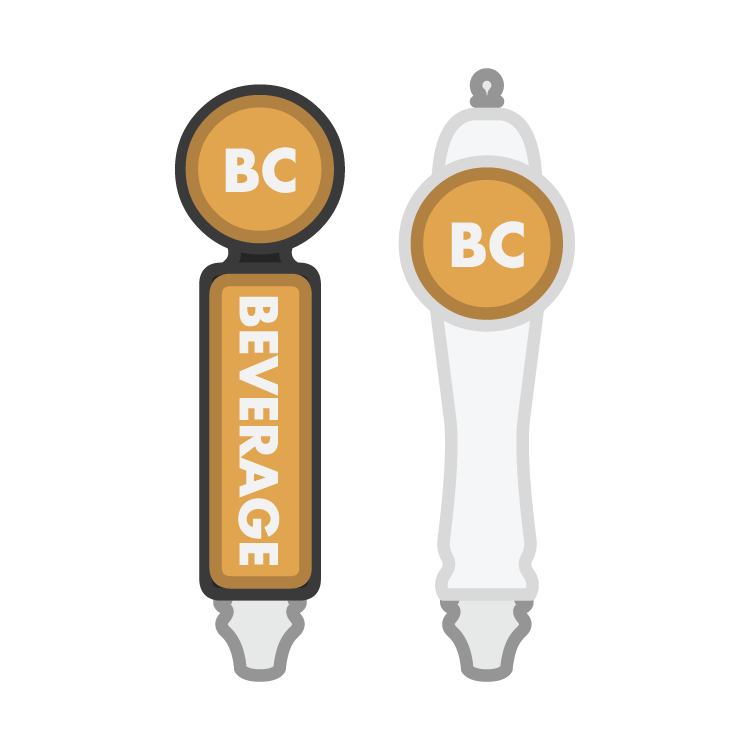 Brandable Tap Handles