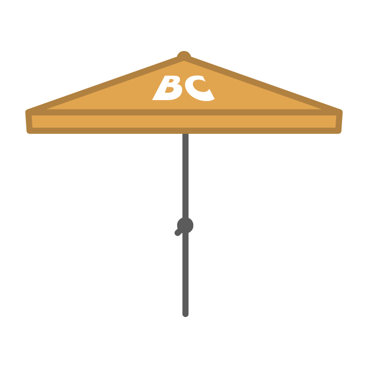 Brandable Patio Umbrellas