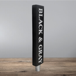 Branded tap handle