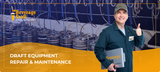 Draft beer equipment repair & maintenance