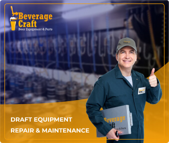 Draft beer equipment repair & maintenance