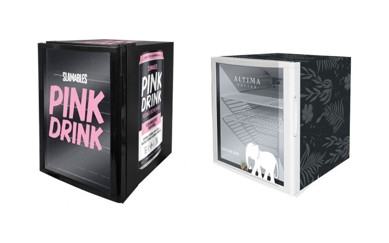 custom branded bar fridges and kegerators for home brewers and commercial operators
