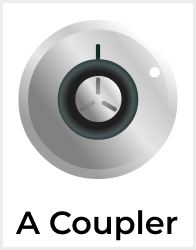 A-type German Slider keg coupler