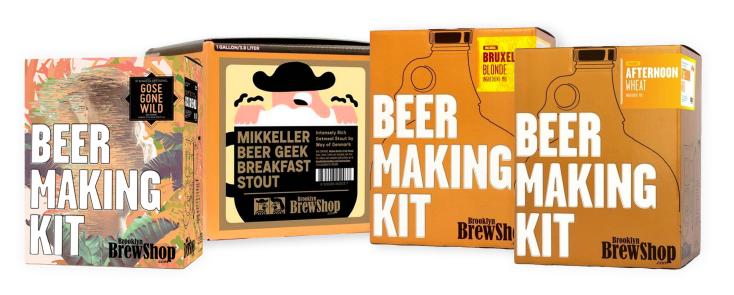 Christmas ideas for beer lovers - Brooklyn Brew Shop beer-making kit