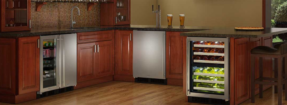 Built-in kegerator installation