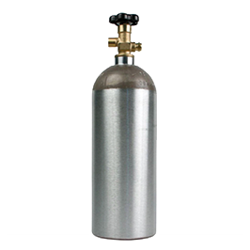 co2 cylinder tank for a jockey box