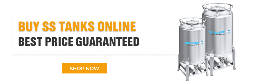 Buy Stainless Steel Tanks Online → Best Price Guaranteed