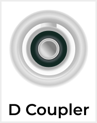 D-type American Sankey keg coupler