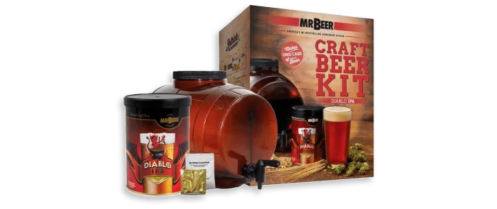 diablo ipa starter kit by mr beer