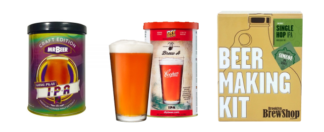 Popular IPA beer making kits
