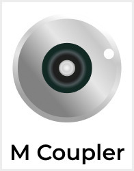 M-type German keg coupler