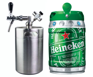 Mini keg sizes