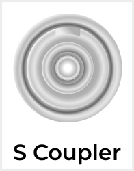 S-type European Sankey keg coupler