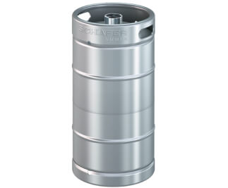 Slim quarter keg size